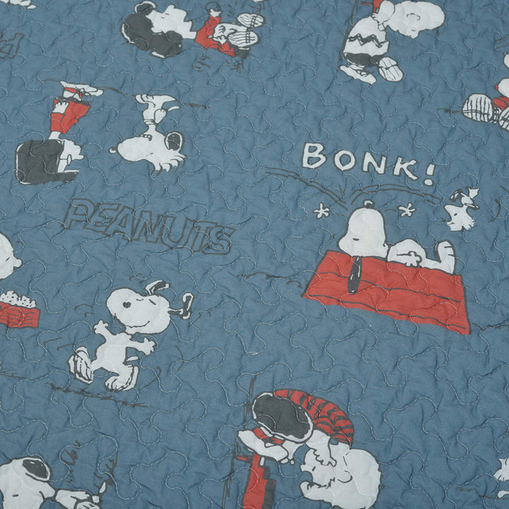 西川敷パッドシングルピーナッツ・ギャングスヌーピー洗濯機可