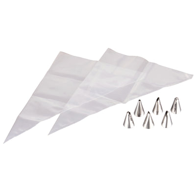 クリーム絞り袋 口金 セット ラフィネ