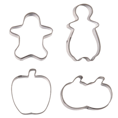 クッキー型 ラフィネ ステンレス 4個入り