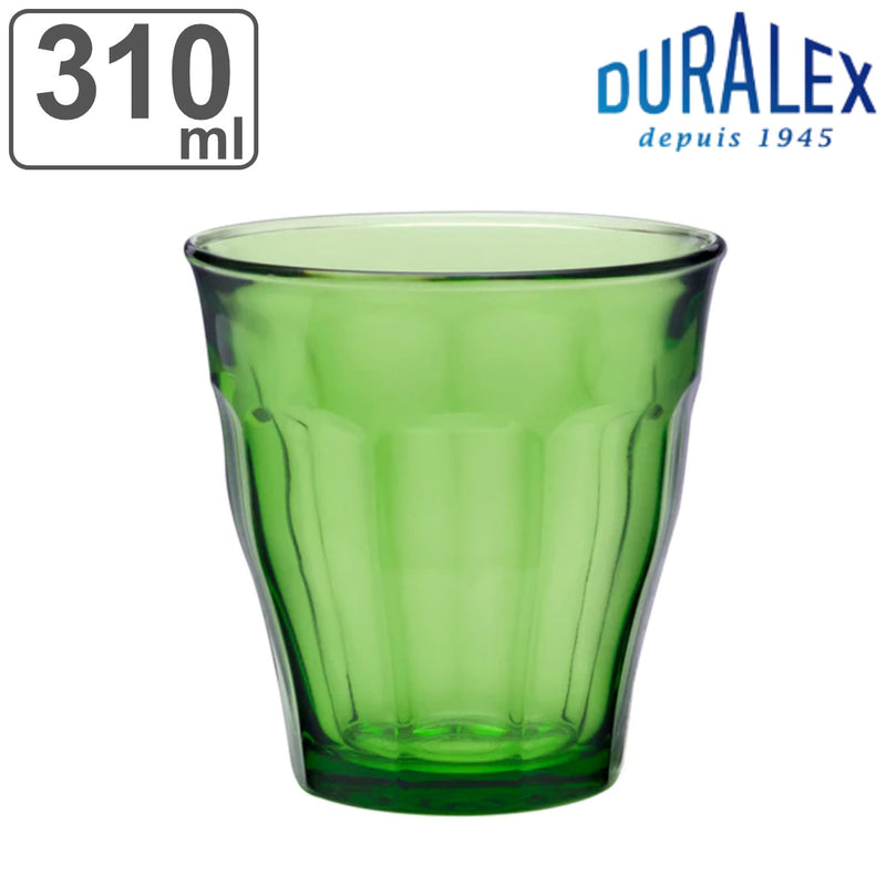 デュラレックスコップ310mlPICARDIEGREENピカルディグリーン強化ガラス