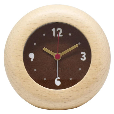 置き時計 イハナ フェルト アラームクロック 天然木