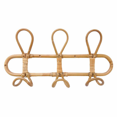 ユグラ ウォールハンガー 3連 ラタン