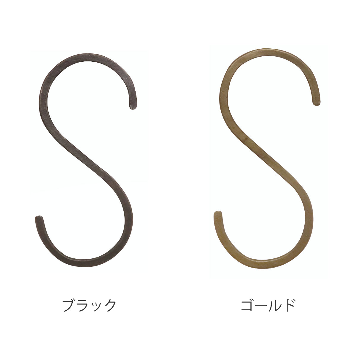 未使用♦️ゴシック調 コンパクト ハンガーフック♦️アンティーク風♦️金＆黒♦️送料込 pq11-4a_1.jpg