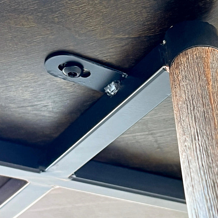 ダイニングチェア肘付き背もたれシャープ座面高42.5cm