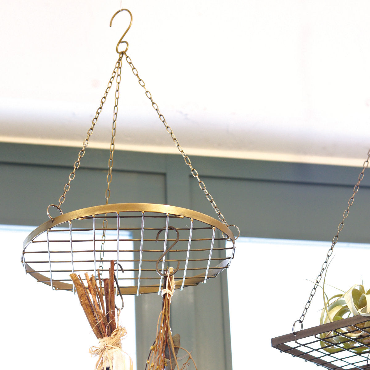 吊り下げハンガー アイアン ハンギングハンガー ラウンド AT – ハウジー