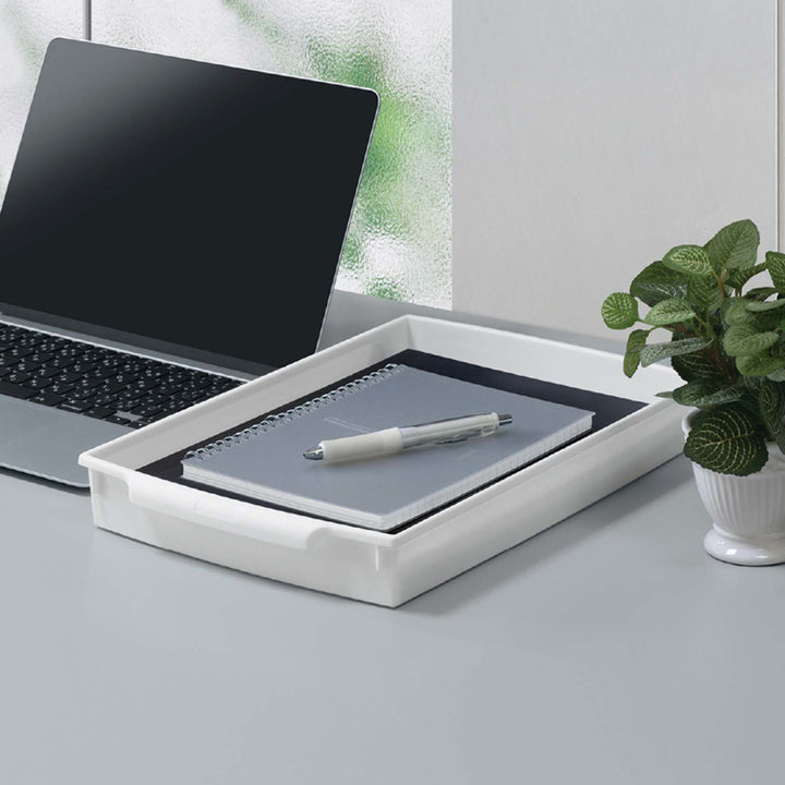 書類トレーユースフルA4トレー6個入りホワイト