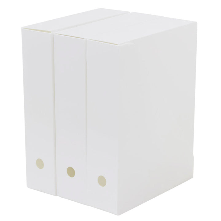 ファイルケースユースフルA4ファイルスタンド6個入りホワイト