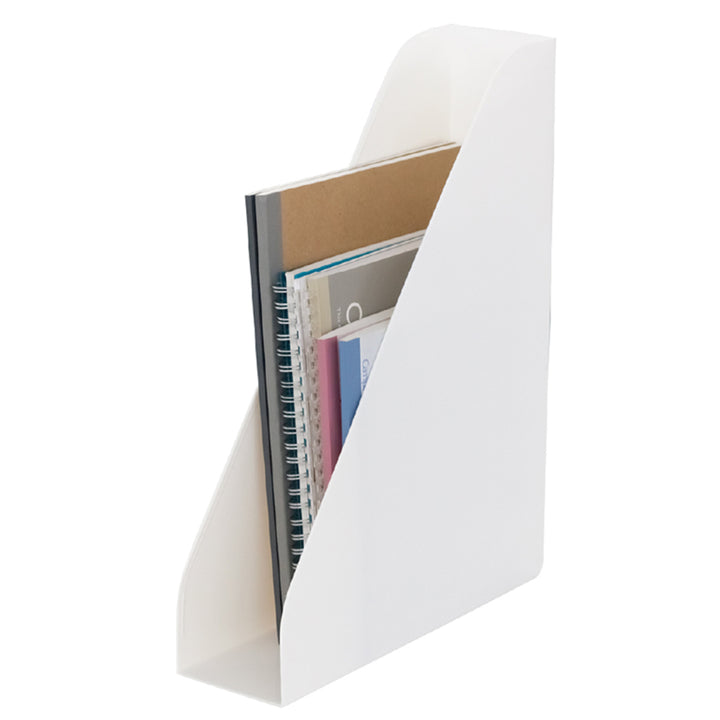 ファイルケースユースフルA4ファイルスタンド6個入りホワイト