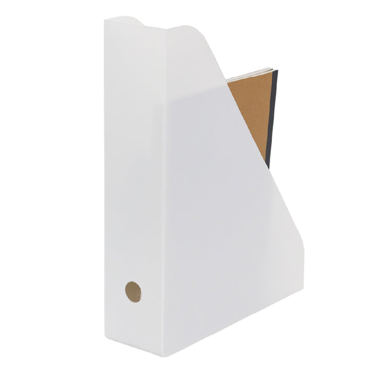 ファイルケースユースフルA4ファイルスタンド6個入りホワイト