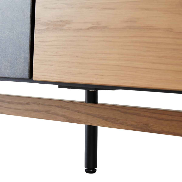 AVローボードテレビ台モダンデザインリモコン透過扉ALvin幅240cm