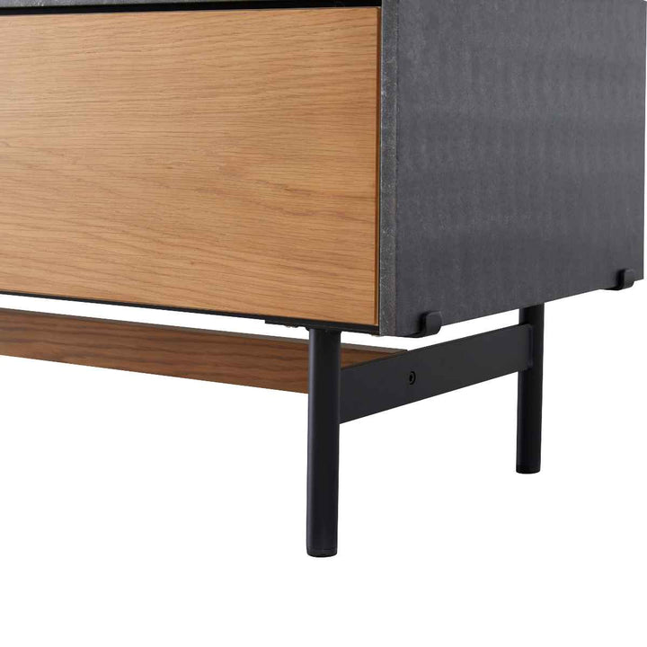 AVローボードテレビ台モダンデザインリモコン透過扉ALvin幅240cm