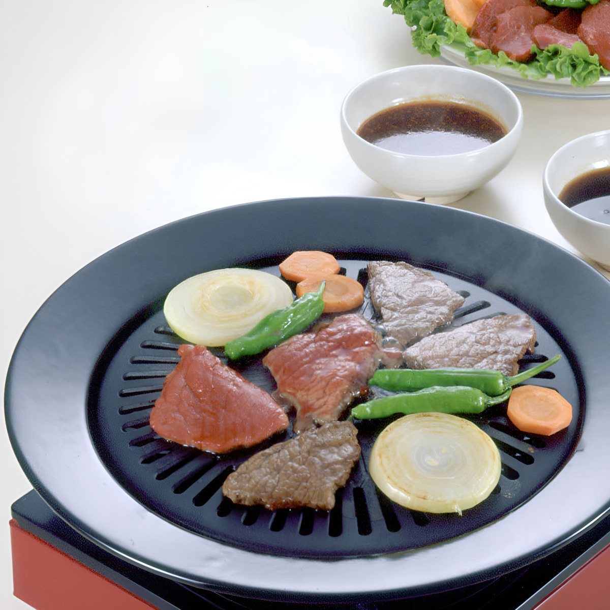 焼肉プレート 33.5cm 丸型 カセットコンロ専用 味覚探訪 韓国編 – ハウジー