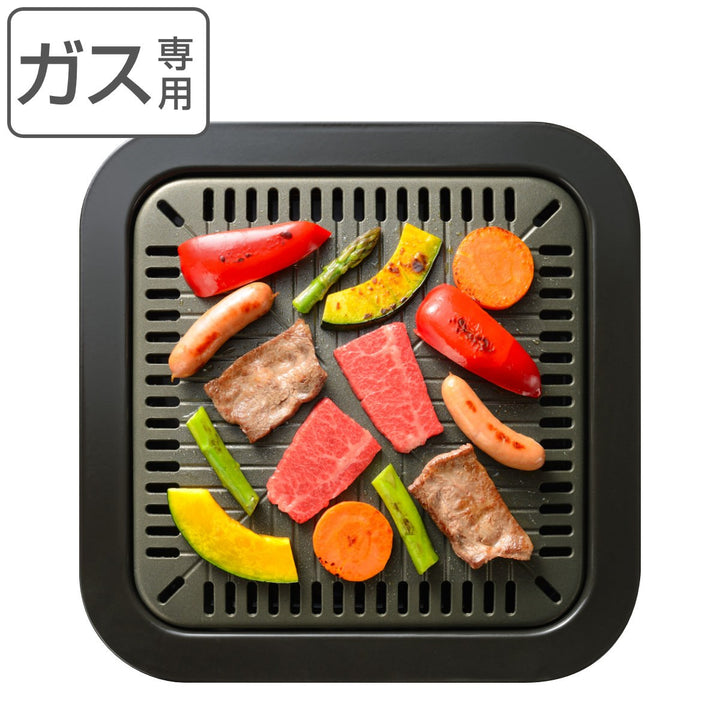 焼肉プレート32×32cm角型カセットコンロ専用味覚探訪韓国編