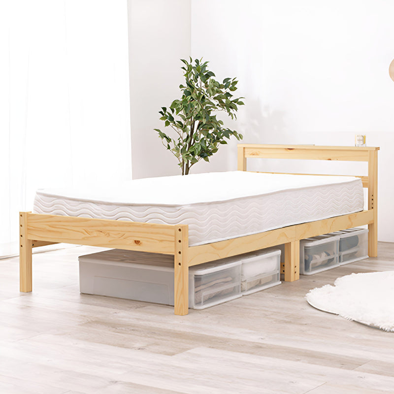 IKEAシングルベッドマットレス付き IKEAシングルベッド(ベッド下収納