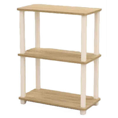 オープンラック 3段 簡単組立て 幅59cm