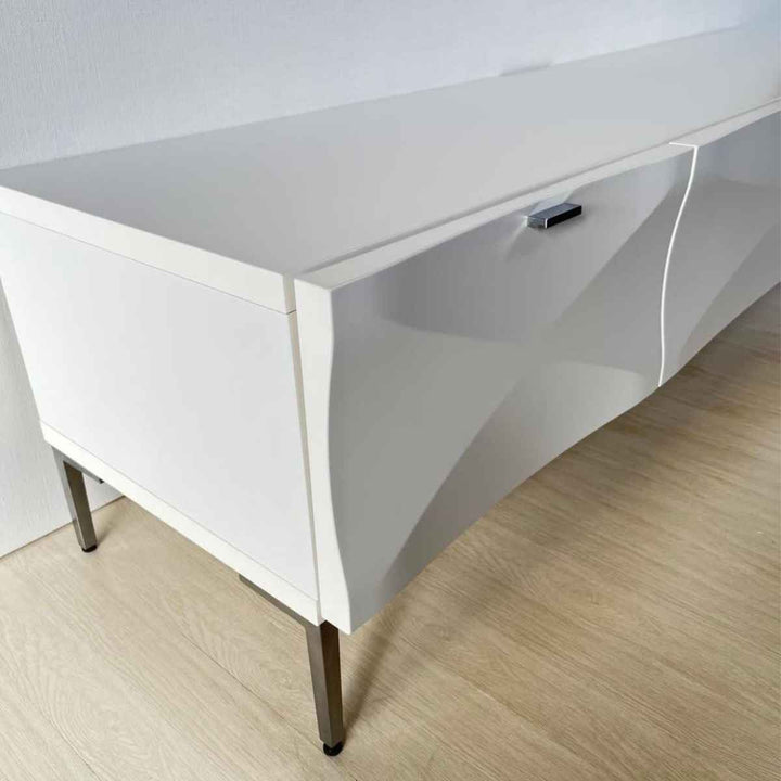 AVべ―スローボード曲面前板仕上げモダンデザイン日本製幅180cm