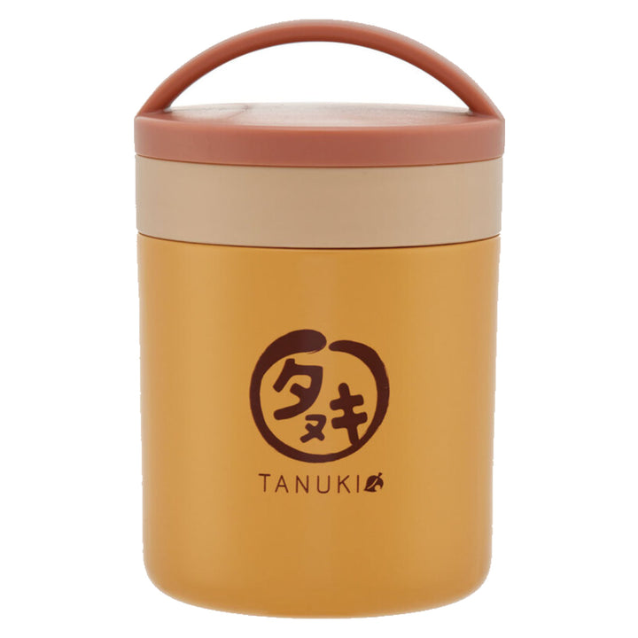 お弁当箱抗菌保温保冷デリカポット300mlTANUKI