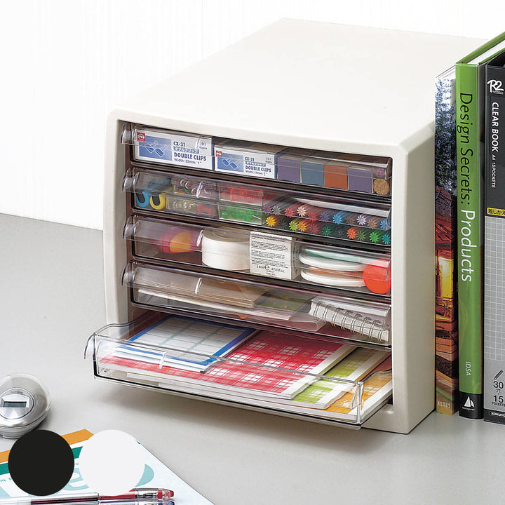 レターケースM55段浅5段