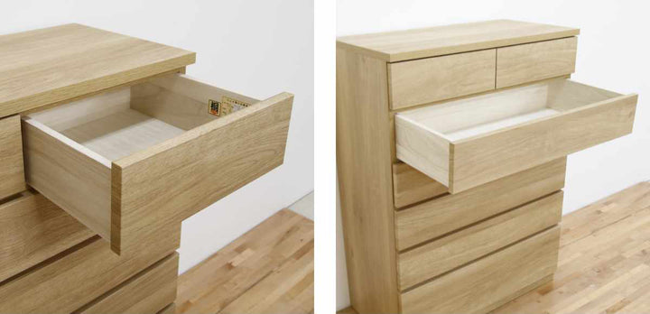 チェスト6段シンプルデザインSylph日本製約幅89cm