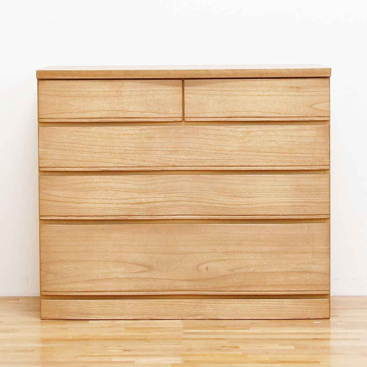 桐たんす4段モダンデザイン桐詞日本製約幅102cm