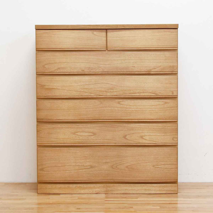 桐たんす6段モダンデザイン桐詞日本製約幅102cm