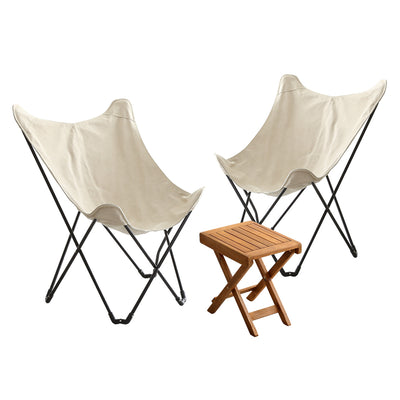 アウトドアテーブル チェア 3点セット フォールディングテーブルチェア3点セット ハブル