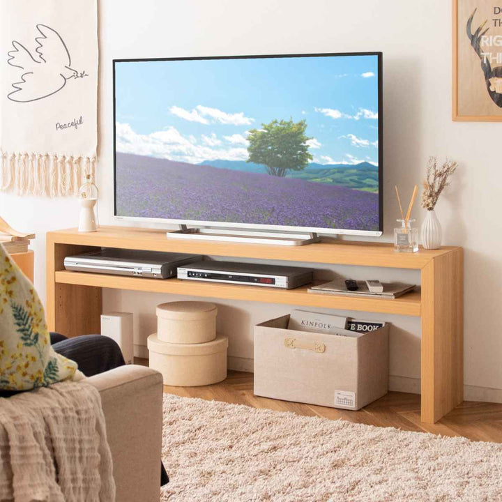 テレビ台ローボードオープンタイプシンプルデザイン幅150cm