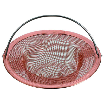 排水口 ゴミ受け アットアクア 純銅排水栓ネット 直径11cm