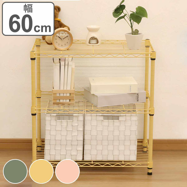 スチールラックロータイプオープンラック深型幅60cm