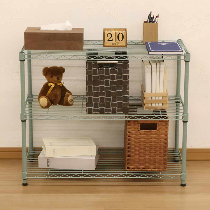 スチールラックロータイプオープンラック深型幅75cm