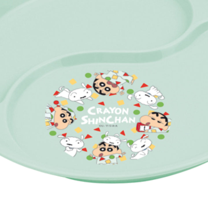 ランチプレート20cmクレヨンしんちゃんパジャマ柄プラスチック