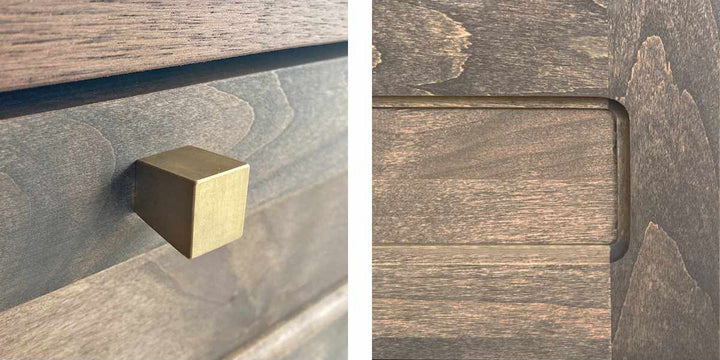 ローボードアルダー材無垢材前板RIGI日本製約幅161cm