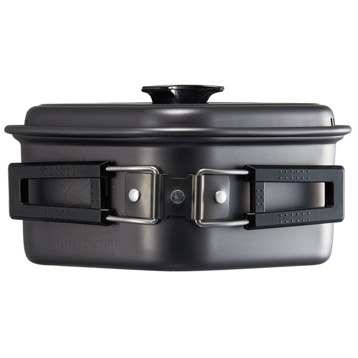 アルミ鍋アルミ製角形ラーメンクッカーLIVENATURE