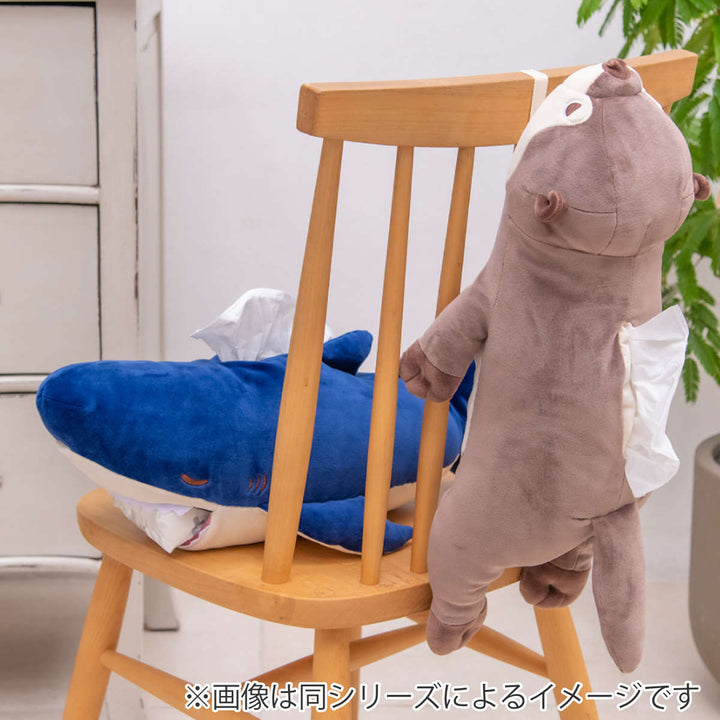 ティッシュケースプレミアムねむねむアニマルズかむかむズじんべえさん