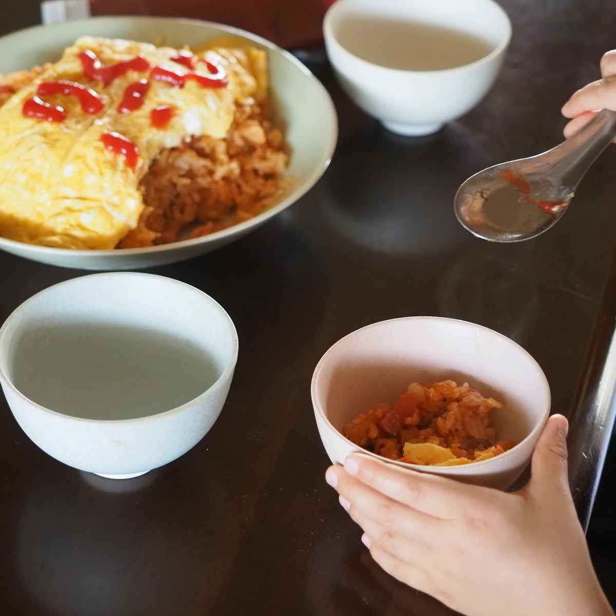 飯碗 10.5cm M 小さなお茶碗 Bread&Rice パンとごはんと… 磁器 美濃焼