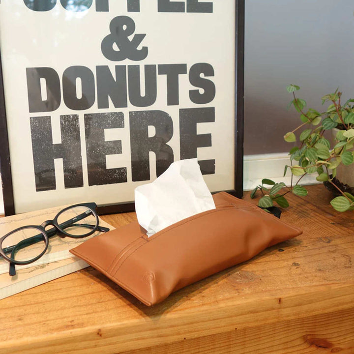 ティッシュケースSTUDYソフトパック合皮吊り下げ