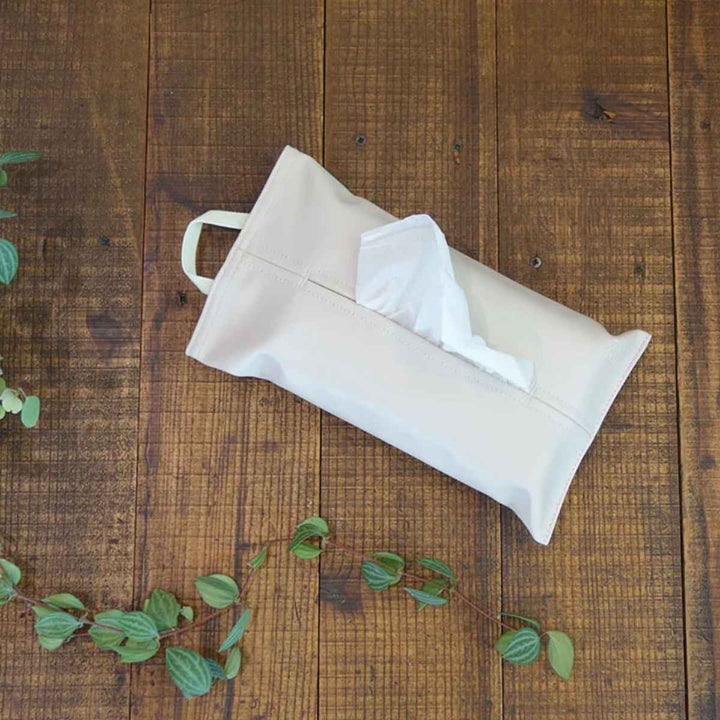 ティッシュケースSTUDYソフトパック合皮吊り下げ