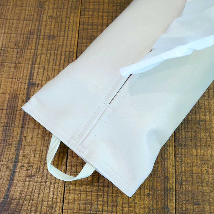 ティッシュケースSTUDYソフトパック合皮吊り下げ