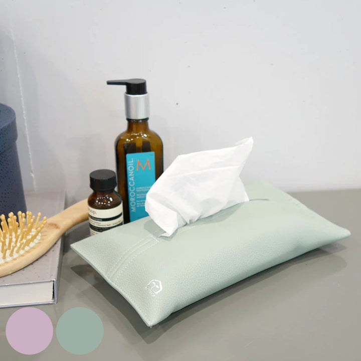 ティッシュケースGRACEソフトパック合皮吊り下げ