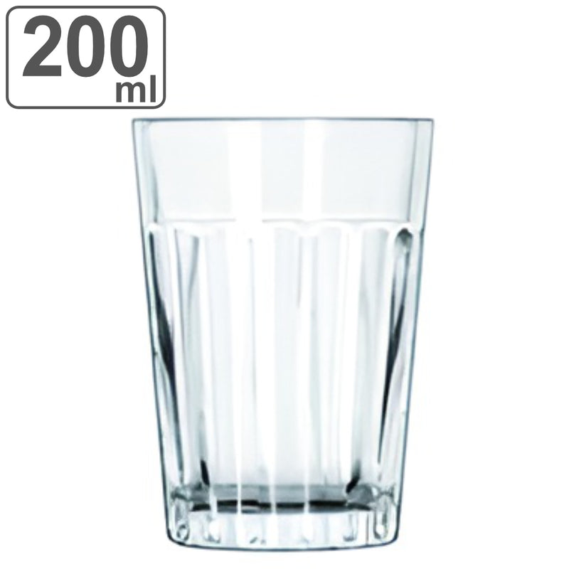 リビーグラス200mlパネルタンブラーガラス