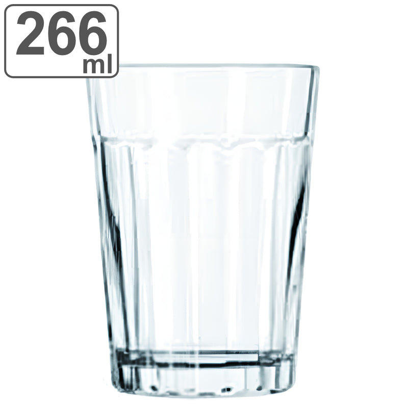 リビーグラス266mlパネルタンブラーガラス