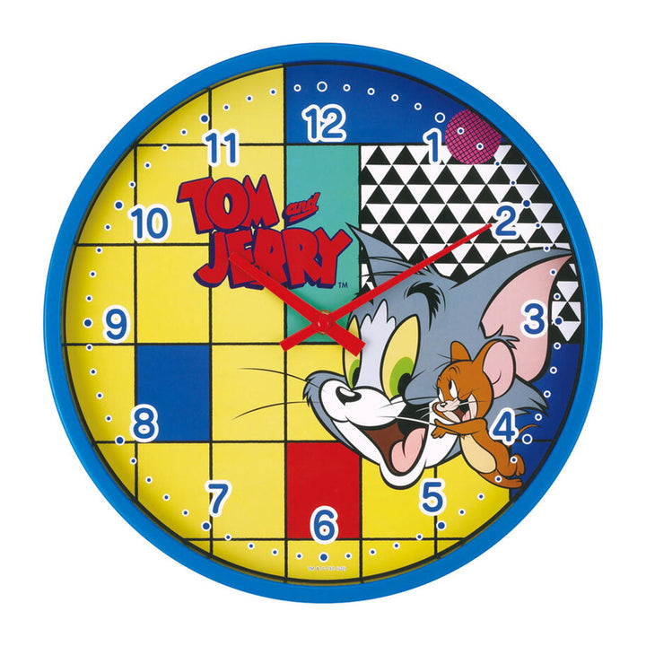 掛け時計トムとジェリーTOON直径30cmキャラクター