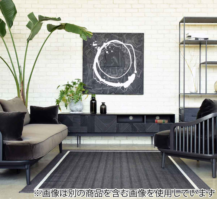 テレビ台ローボード溝彫りデザインHAS幅180cm