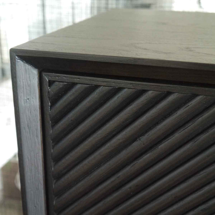 テレビ台ローボード溝彫りデザインHAS幅180cm