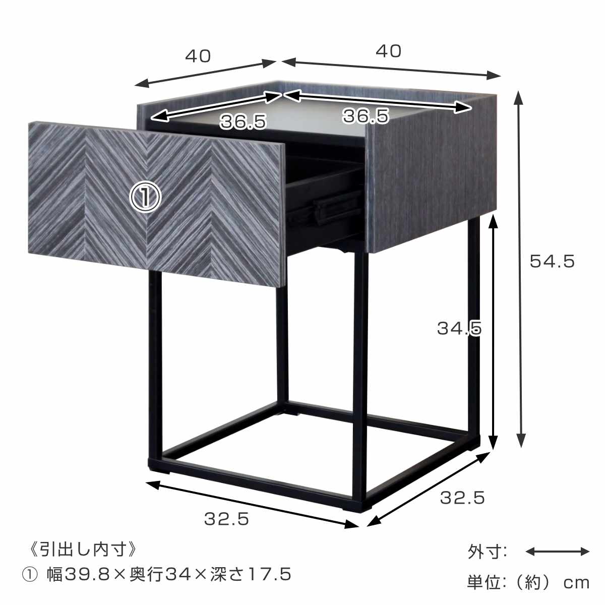 サイドテーブル φ40 高さ54.5cm インテリア テーブル サイドテーブル ナチュラル M5-MGKAM00696NA サイドテーブル φ40 高さ54.5cm インテリア テーブル サイドテーブル