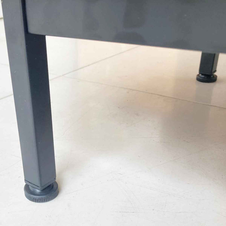 テレビ台ローボードヴィンテージ調ダークガラス扉日本製幅170cm