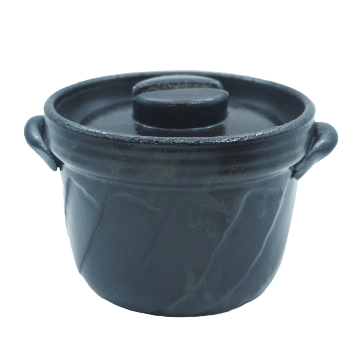 土鍋　新品　日本製　ご飯土鍋　5合炊　萬万焼 炊飯土鍋 5合炊 直火専用 ねじりごはん鍋 萬古焼 日本製 – ハウジー