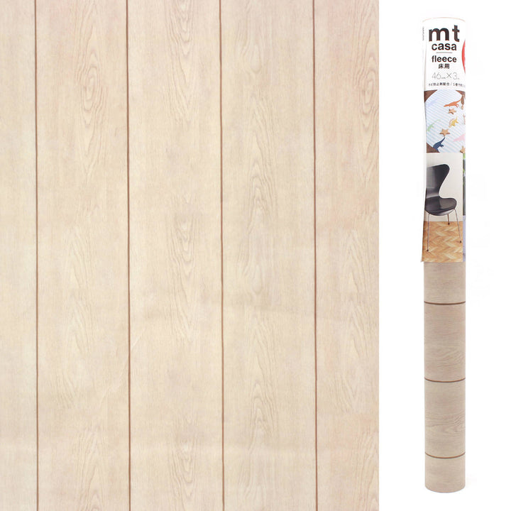 リメイクシート床用mtCASAfleece目地色タイル木目ナチュラル46cm×3mカビ防止剤配合