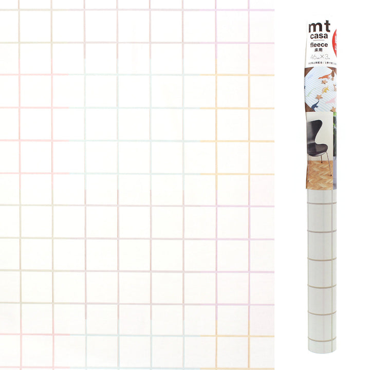 リメイクシート床用mtCASAfleece目地色タイル木目ナチュラル46cm×3mカビ防止剤配合