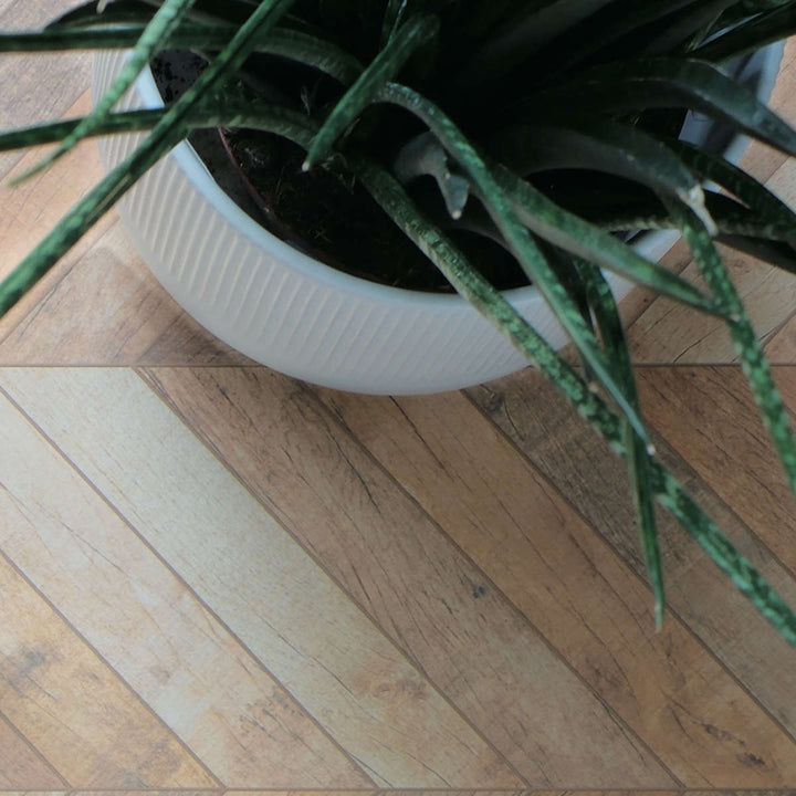 リメイクシート床用mtCASAfleece木目フローリングフレンチヘリンボーン46cm×3mカビ防止剤配合